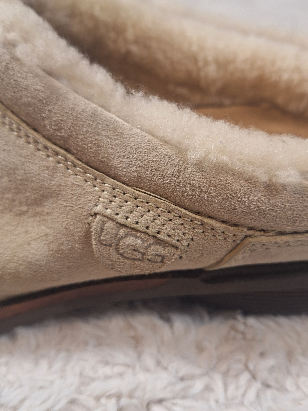 UGG Women's Sand Suede Slip-On Ankle BOOT